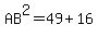 AB%5E2=49%2B16