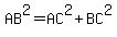 AB%5E2=AC%5E2%2BBC%5E2