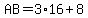 AB+=+3%2A16%2B8