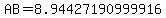 AB+=+8.94427190999916