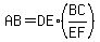 AB+=+DE%2A%28BC%2FEF%29