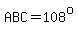 ABC=108%5Eo