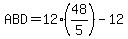 ABD=12%2848%2F5%29-12
