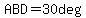 ABD=30deg