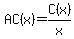 AC%28x%29+=+C%28x%29+%2F+x