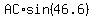 AC%2Asin%2846.6%29
