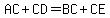 AC%2BCD=BC%2BCE