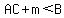 AC%2Bm%3CB