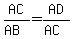 AC%2F%28AB%29=AD%2F%28AC%29