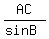 AC%2F%28sinB%29