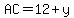 AC=12%2By