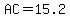 AC=15.2
