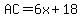 AC=6x%2B18