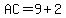AC=9%2B2