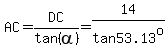 AC=DC%2Ftan%28alpha%29=14%2Ftan53.13%5Eo
