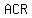 ACR
