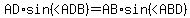 AD%2Asin%28%22%3CADB%22%29=AB%2Asin%28%22%3CABD%22%29