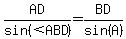 AD%2Fsin%28%22%22%3CABD%29=BD%2Fsin%28A%29