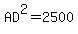 AD%5E2=2500