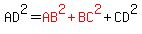 AD%5E2+=+red%28AB%5E2+%2B+BC%5E2%29+%2B+CD%5E2