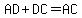 AD+%2B+DC+=+AC