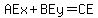 AEx%2BBEy=CE