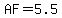 AF+=+5.5