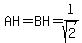 AH=BH=l%2Fsqrt%282%29