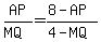 AP%2F%28MQ%29=%288-AP%29%2F%284-MQ%29