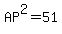 AP%5E2=51