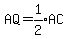 AQ=expr%281%2F2%29AC