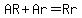 AR%2BAr=Rr