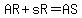 AR%2BsR=AS