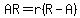 AR=r%28R-A%29