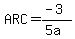 ARC=%28-3%29%2F%285a%29