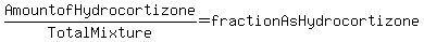 AmountofHydrocortizone%2FTotalMixture=fractionAsHydrocortizone