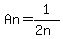 An=1%2F%282n%29