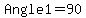 Angle+1=90