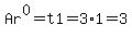 Ar%5E0=t1=3%2A1=3+