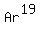 Ar%5E19