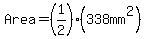 Area=%281%2F2%29%28338mm%5E2%29
