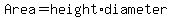 Area=height%2Adiameter