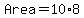 Area+=+10+%2A+8