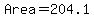Area+=+204.1+