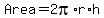 Area+=+2pi%2Ar%2Ah