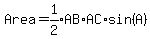 Area+=+expr%281%2F2%29%2AAB%2AAC%2Asin%28A%29