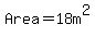 Area+=18m%5E2
