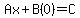 Ax%2BB%280%29=C