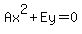 Ax%5E2%2BEy=0