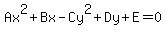 Ax%5E2+%2B+Bx+-Cy%5E2+%2B+Dy+%2B+E+=+0